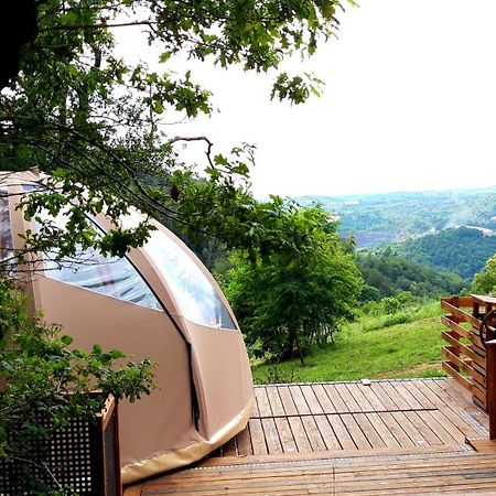 Hotel Le Mobil'Dome A Marie Cambounes Exteriér fotografie