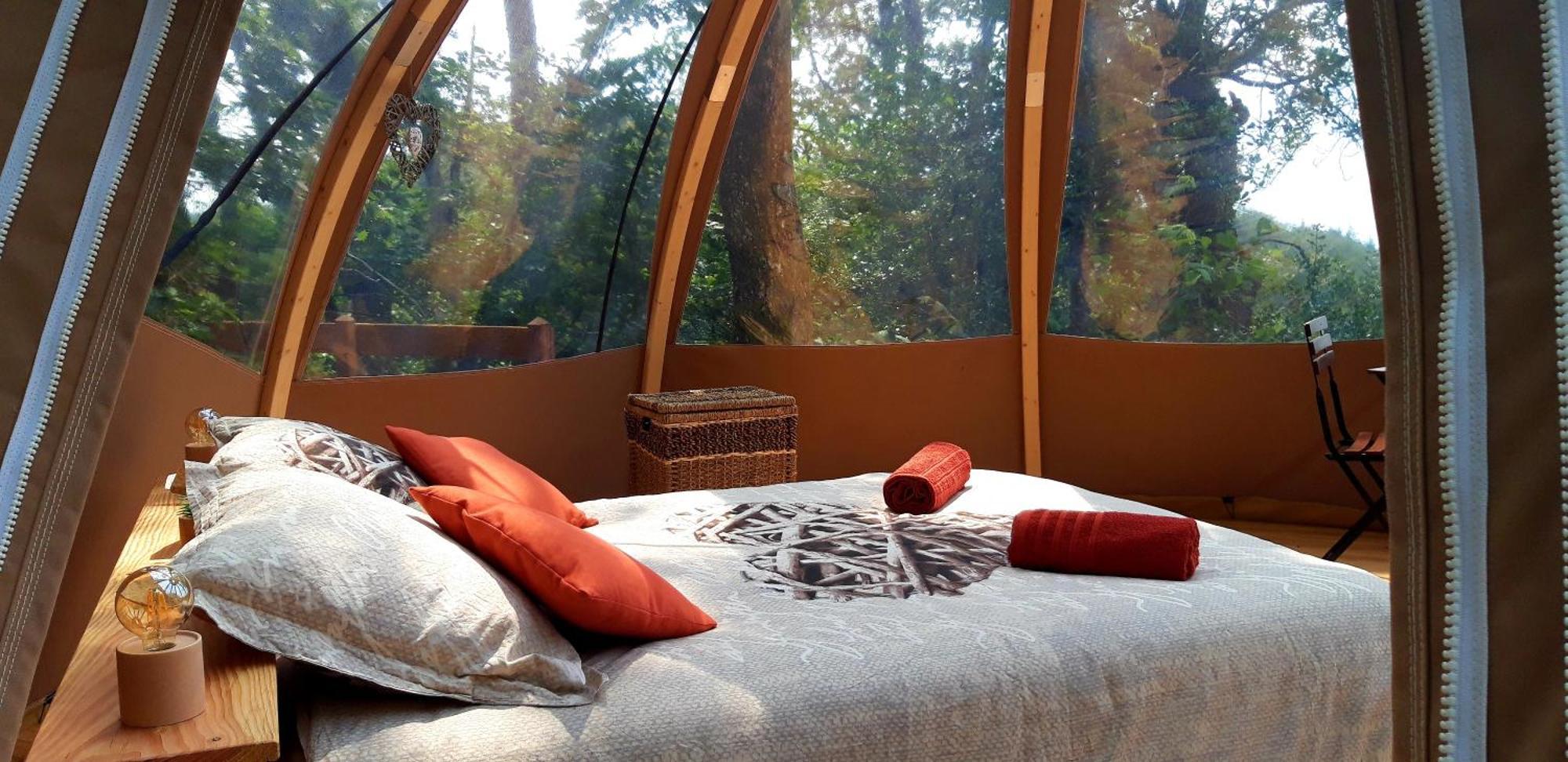 Hotel Le Mobil'Dome A Marie Cambounes Exteriér fotografie