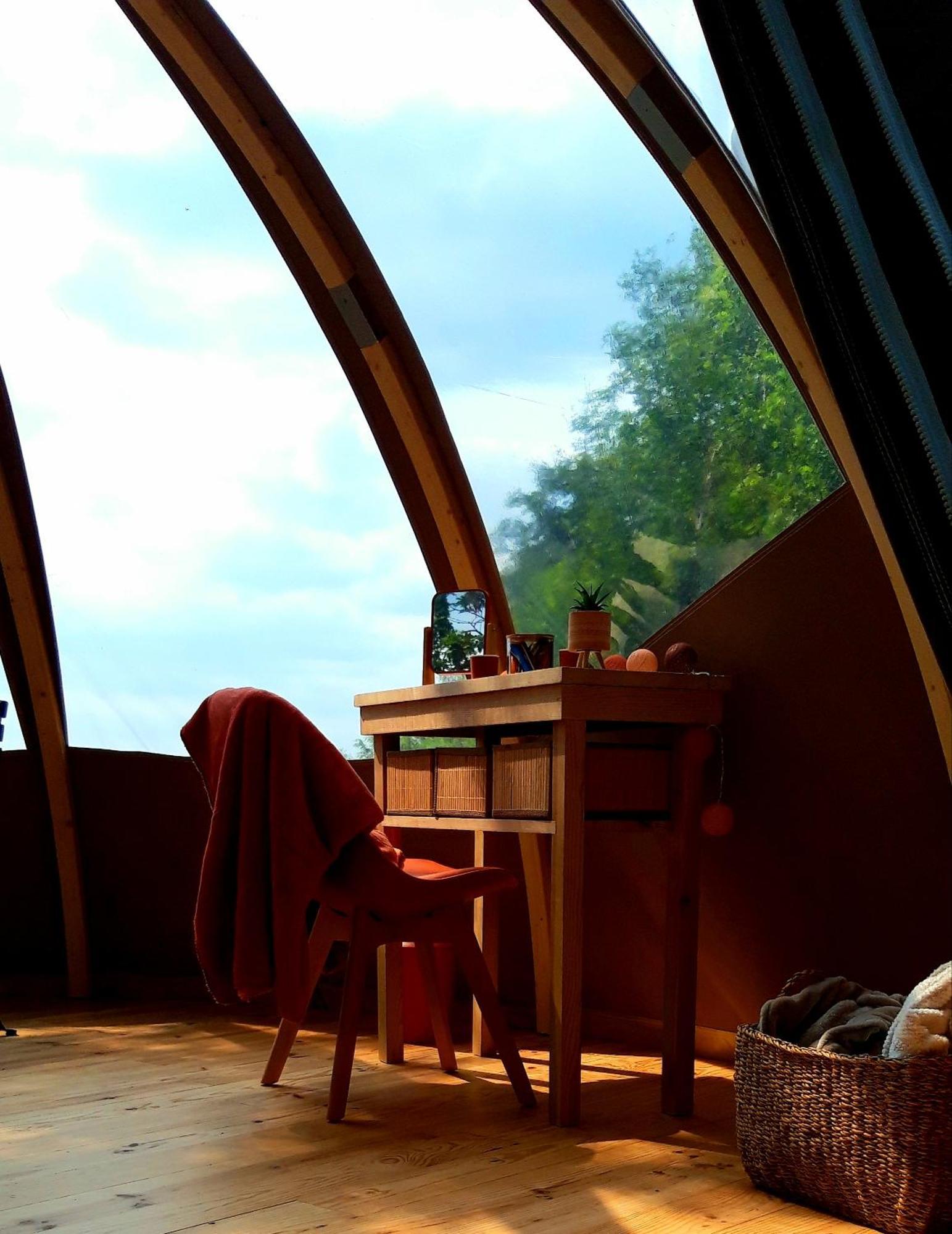 Hotel Le Mobil'Dome A Marie Cambounes Exteriér fotografie