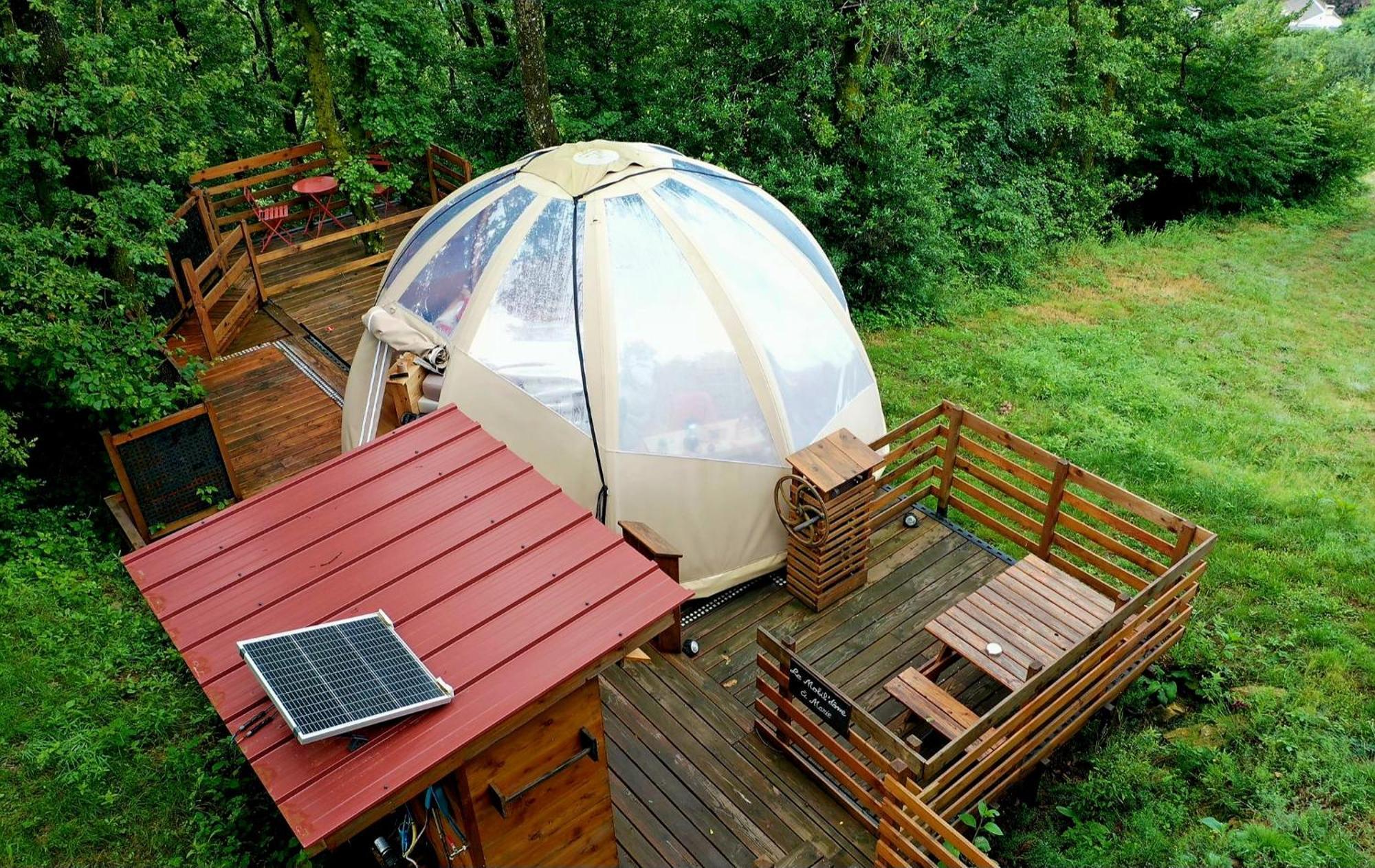 Hotel Le Mobil'Dome A Marie Cambounes Exteriér fotografie